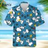 Snoopy With Woodstock Paws Peanuts Hawaiian Shirt