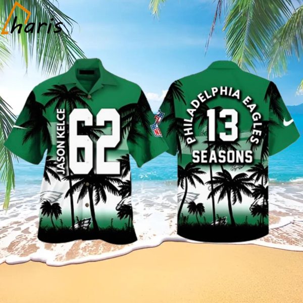 Special A Legendary Career Jason Kelce Philadelphia Eagles Hawaiian Shirt