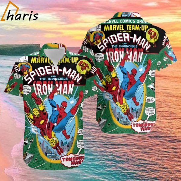 Spider Man Iron Man Best Marvel Shirts