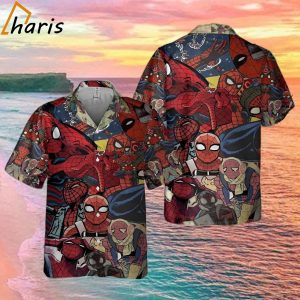 Spider Man Summer Vacation Hawaiian Shirt