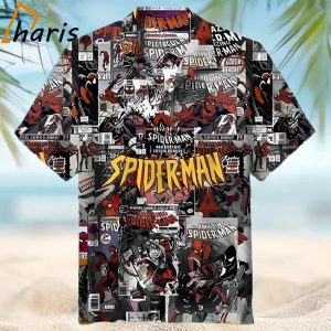 Spiderman Hawaiian 3D Shirt