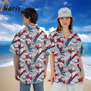 Spiderman Superhero Marvel Avengers Hawaiian Shirt