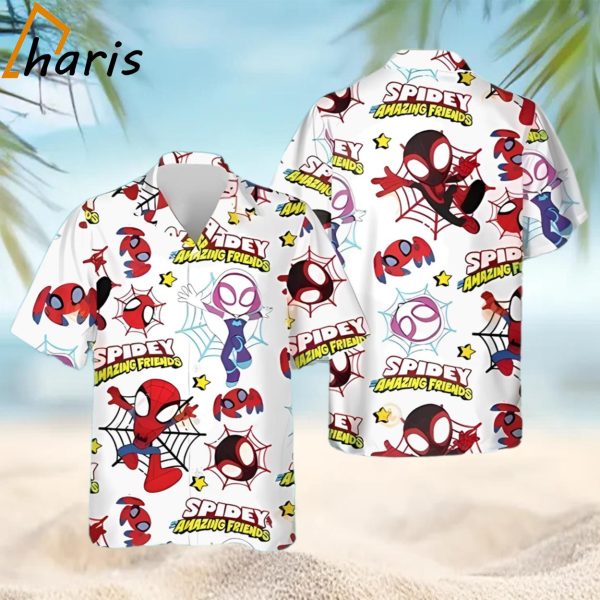 Spidey And His Amazing Friends Spider Man Hawaiian Shirt