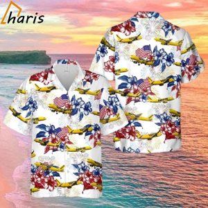 Spirit Airlines Airbus 4Th Of July Trendy Hawaiian Shirt