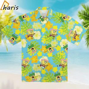 Spongebob Hawaiian Shirt Funny Cartoon