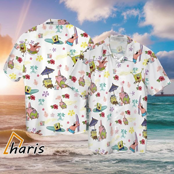 Spongebob Squarepants And Patrick Star Hawaiian Shirt