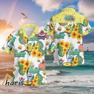 Spongebob Squarepants Hawaiian Shirt Gift For Summer