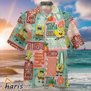 Spongebob Squarepants Pineapple Hawaiian Shirt