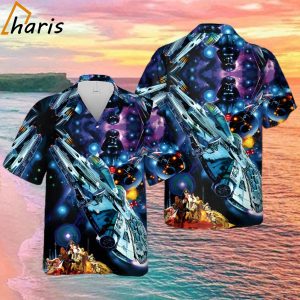 Star Wars Movie Characters Short Hawaiian Shirt