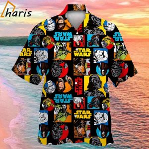 Star Wars Pattern Colorful Vintage Hawaiian Shirt