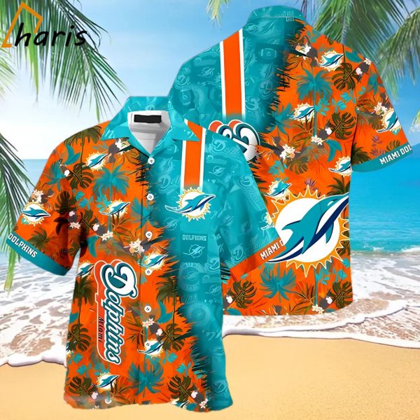 Summer Beach NFL Miami Dolphins Hawaiian Shirt