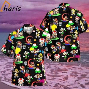 Super Mario Beach Hawaiian Shirt