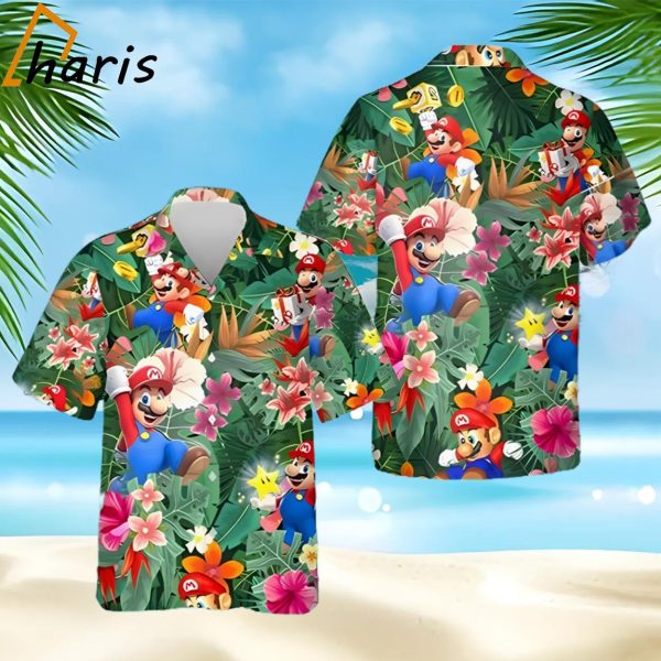 Super Mario Bros Movie Hawaiian Shirt