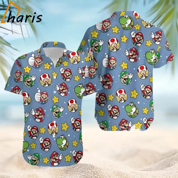 Super Mario Fashion Hawaiian Shirt