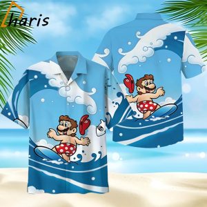 Super Mario Hawaiian Shirt Gifts For Hawaii Lovers