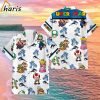 Super Mario Palm Tree Hawaiian Shirt