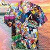 Superhero Marvel DC Comics Hawaiian Shirt