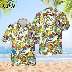 TV Series The Simpsons Summer Vacation Hawaiian Shirt