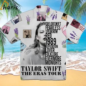 Taylor Swift The Eras Tour Album AOP Hawaiian Shirt