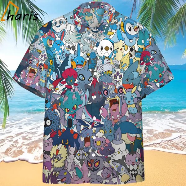 The Water Pokemon Hawaiian Shirt Pokemon Aloha Gift