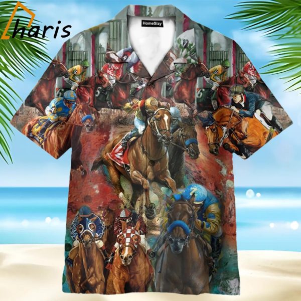 To Win Horse Racing Hawaiian Shirt