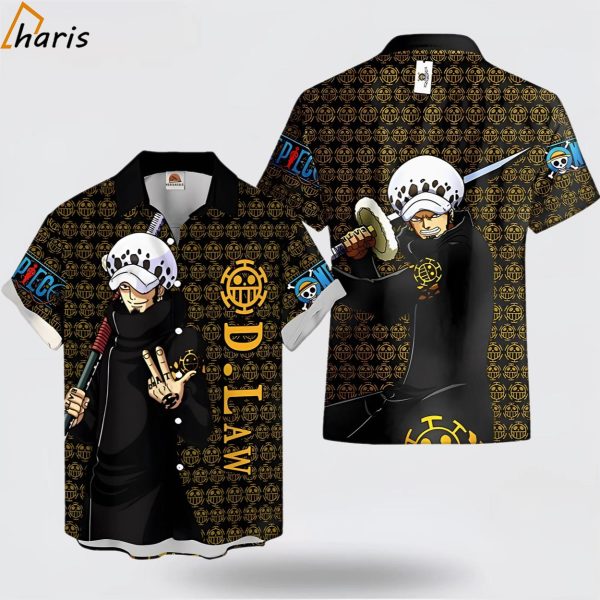 Trafalgar D. Law Symbol One Piece Hawaiian Shirt