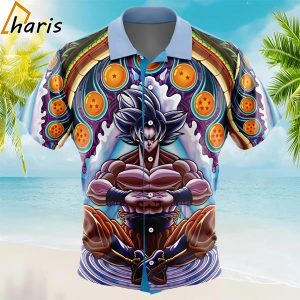 Trippy Ultra Instinct Goku Dragon Ball Super Hawaiian Shirt