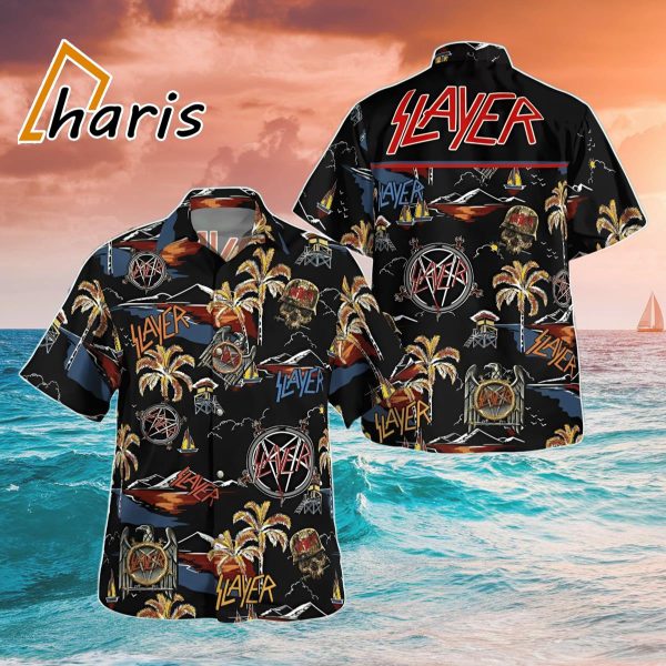 Tropical Coconut Tree Slayer Hawaiian Shirt For Men Women