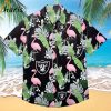 Tropical Flamingo Las Vegas Raiders Hawaiian Shirt