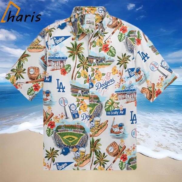 Tropical Summer Los Angeles Dodgers Hawaiian Shirt MLB Gift For Fans