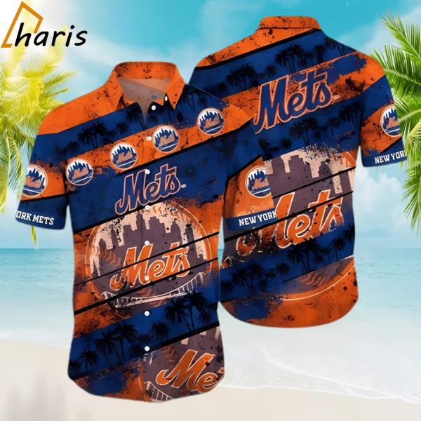 Tropical Vintage  New York Mets Hawaiian Shirt