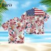 Trump Funny Photo Flower Tropical Floral Hawaiian Shirt