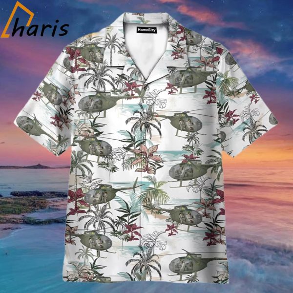 US Army Hughes OH Hawaiian Shirt