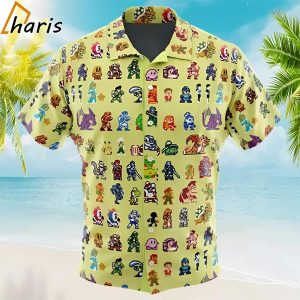 Ultimate Roster Super Smash Bros Hawaiian Shirt