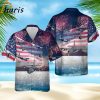 Us Air Force Lockheed Ac-130 4Th Of July Hawaiian Shirt