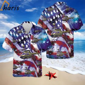 Us Army Bell Oh-58 Kiowa 4Th Of July Trendy Hawaiian Shirt