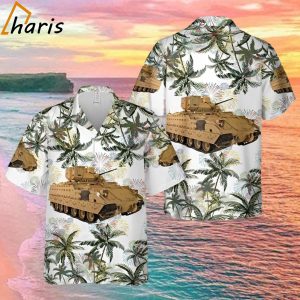 Us Army M2A3 Bradley 4Th Of July Hawaiian Shirt