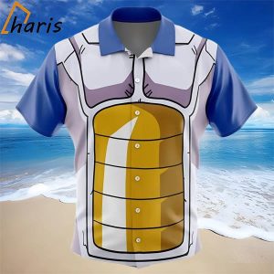 Vegeta Armor Dragon Ball Button Up Hawaiian Shirt