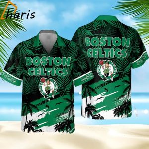 Vintage Boston Celtics Hawaiian Shirt Best Beach Gift