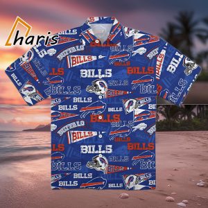 Vintage Buffalo Bills Hawaiian Shirt Gift For NFL Fan