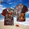 Washington Commanders NFL Floral Summer Hawaiian Shirt