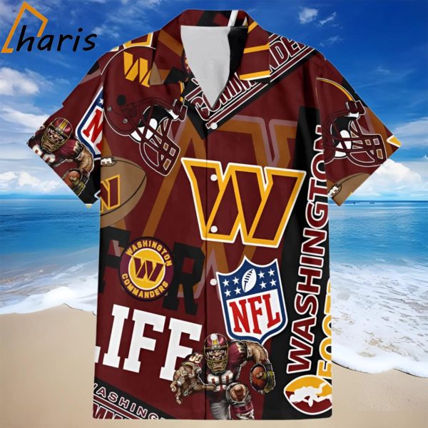 Washington Commanders NFL Summer Hawaiian Shirt