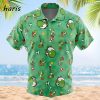 Yoshi Pattern Super Mario Hawaiian Shirt