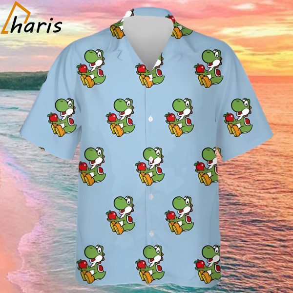 Yoshi Super Mario Character Hawaiian Shirt