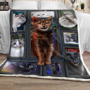 3d huge cat blanket free shipping blanket catcreators 901315