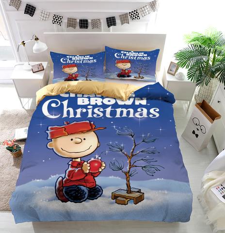 A Charlie Brown Christmas Peanuts Duvet Cover and Pillowcase Set Bedding Set A Charlie Brown Christmas Peanuts Duvet Cover and Pillowcase Set Bedding Set