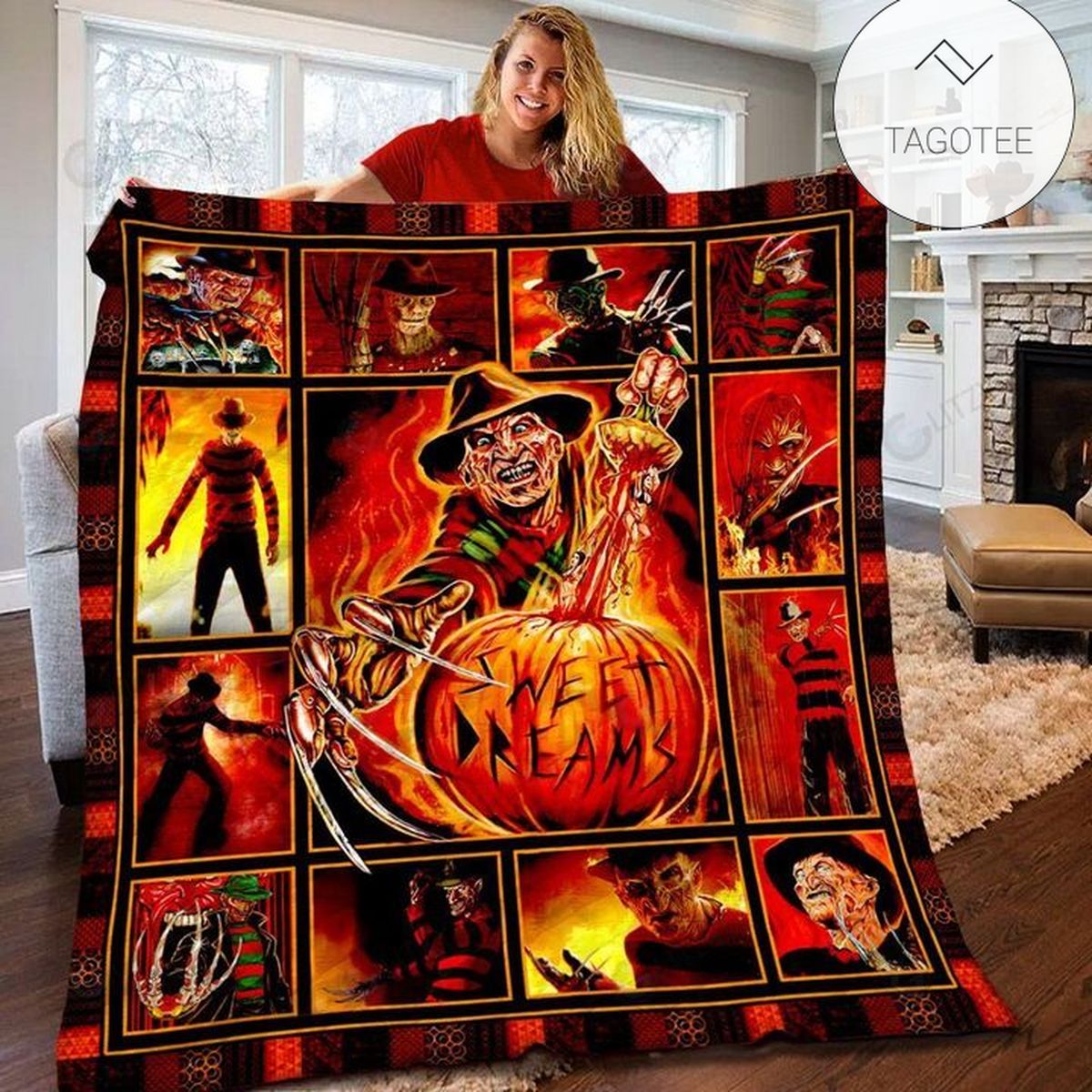 A Nightmare On Elm Street Sweet Dream Blanket A Nightmare On Elm Street Sweet Dream Blanket