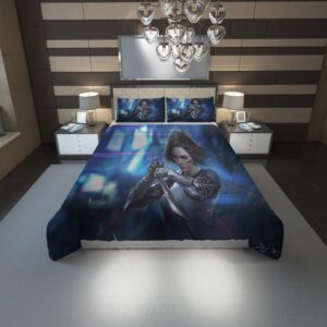 Alita Battle Angel Hd Duvet Cover and Pillowcase Set Bedding Set 1173 scaled 1