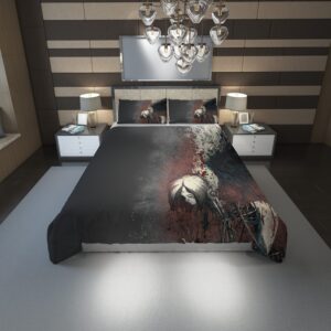 Alita Battle Angel Hd Duvet Cover and Pillowcase Set Bedding Set 1184 scaled 1