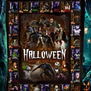 All Classic Creatures Movies This Is My Halloween Movie Watching Blanket